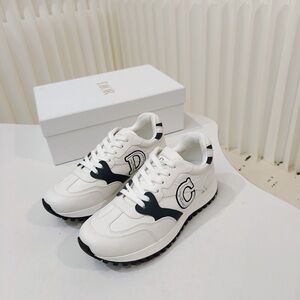 Dior White and Black Women's Sneakers